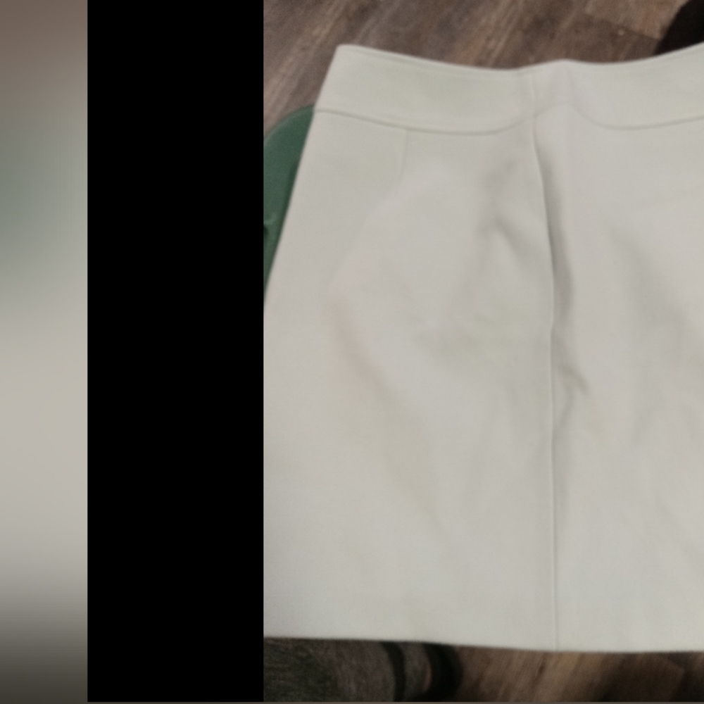 White house black market powder blue skirt size 4